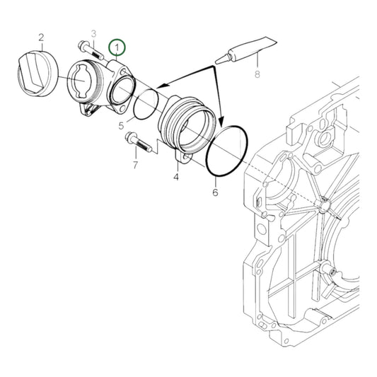 20558211 - Oil Filler Pipe