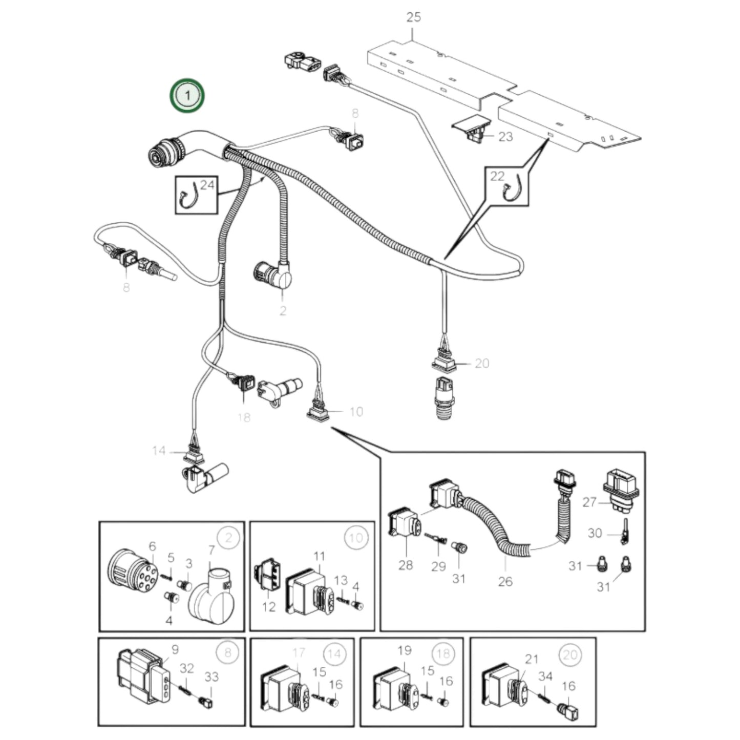 20585146 - Wiring Harness