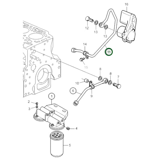 20780800 - Fuel Pipe