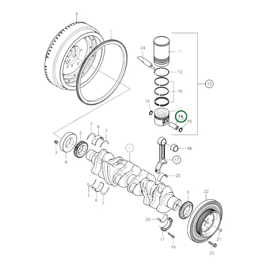 20793388 - Piston Pin