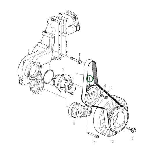20798526 - V-Belt Pulley