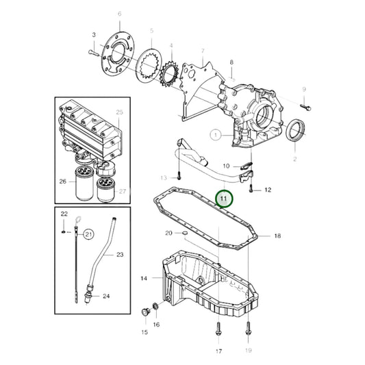 20798986 - Suction Pipe