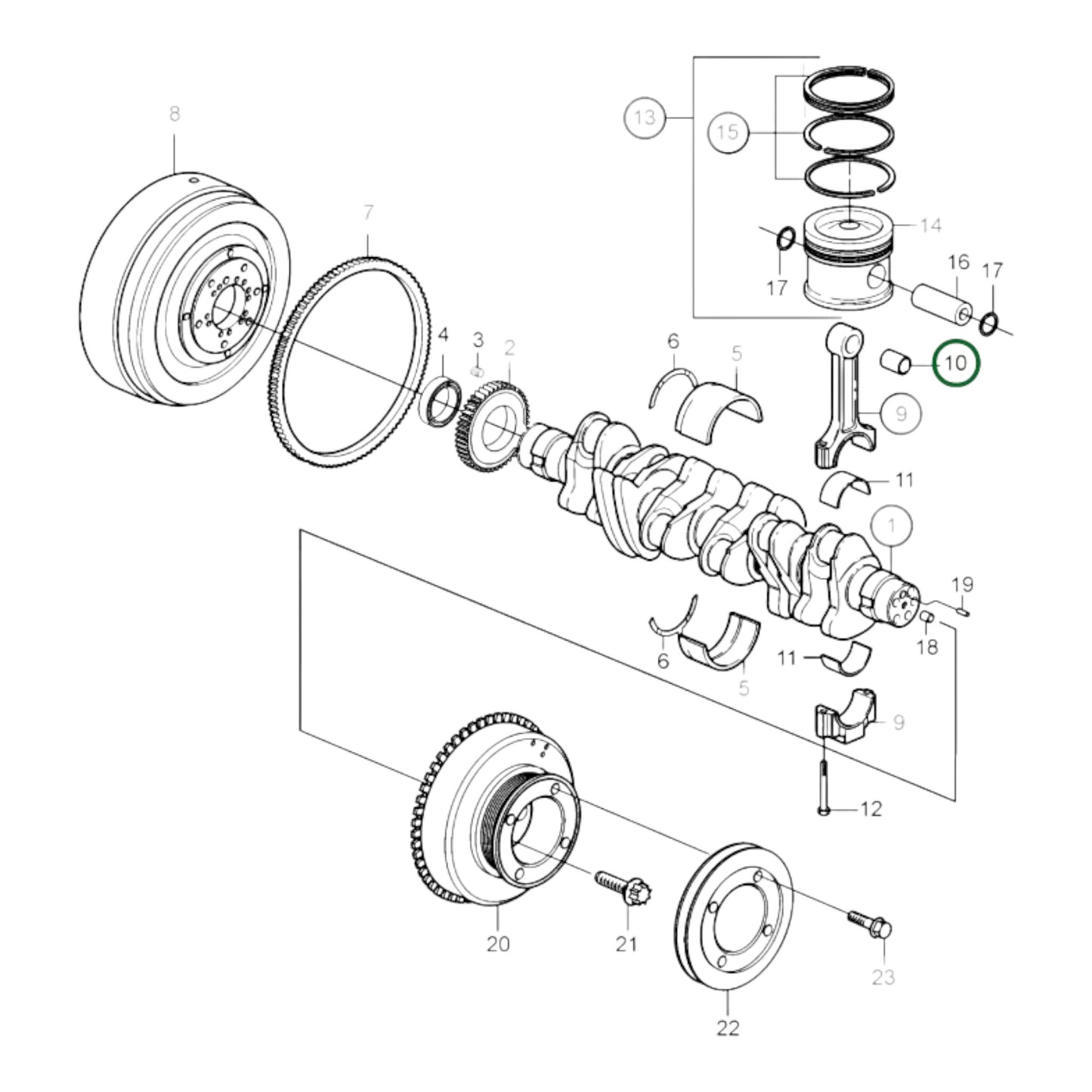 20799647 - Piston Bushing