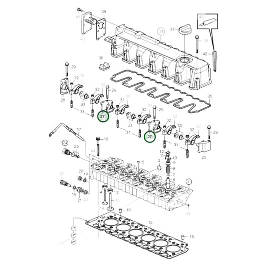 20805516 - Rocker Arm Shaft
