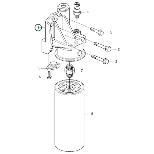 20816379 - Fuel Filter Housing
