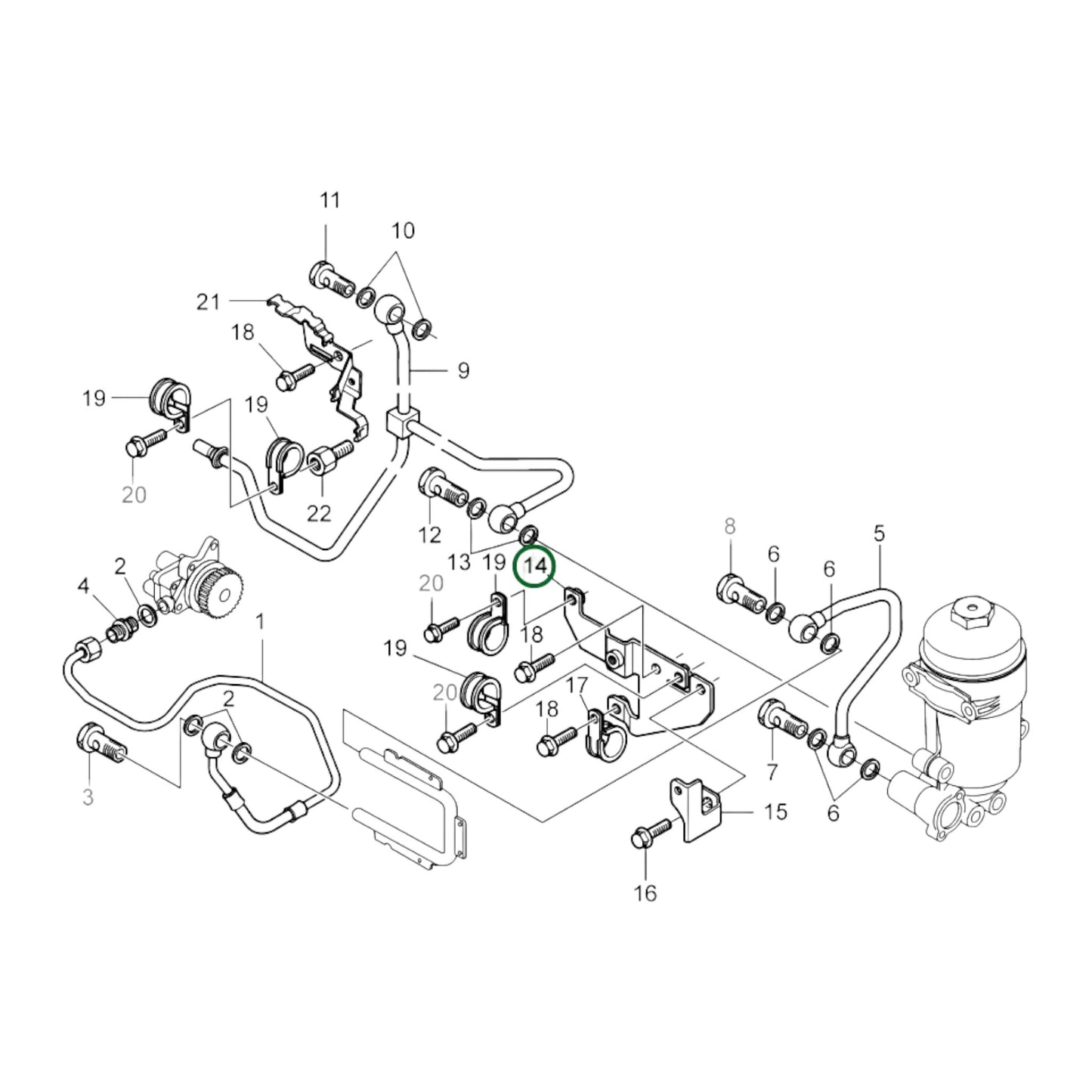 20832800 - Retaining Plate