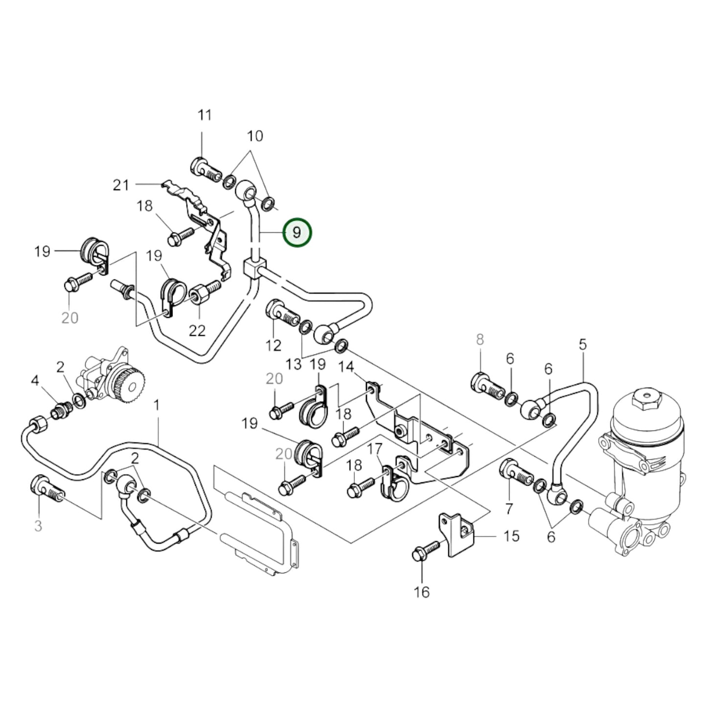 20861113 - Fuel Pipe