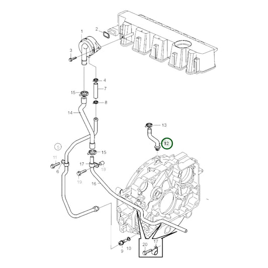 20971646 - Oil Return Pipe