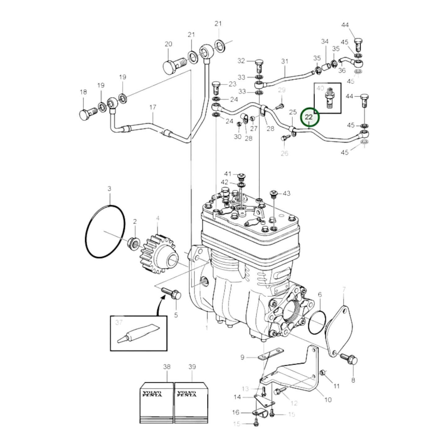 21013868 - Coolant Pipe