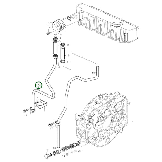 21014002 - Breather Pipe