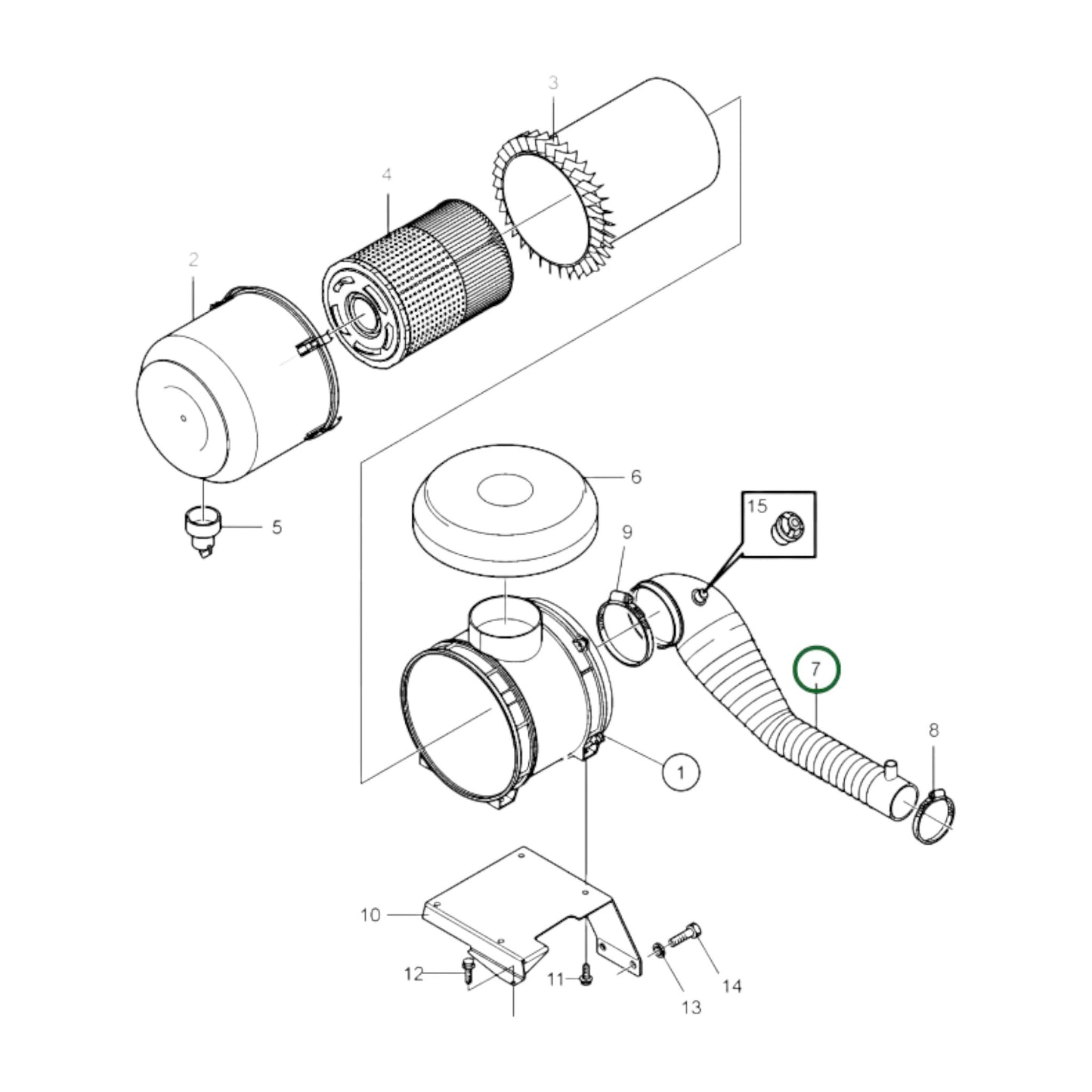 21034050 - Inlet Manifold
