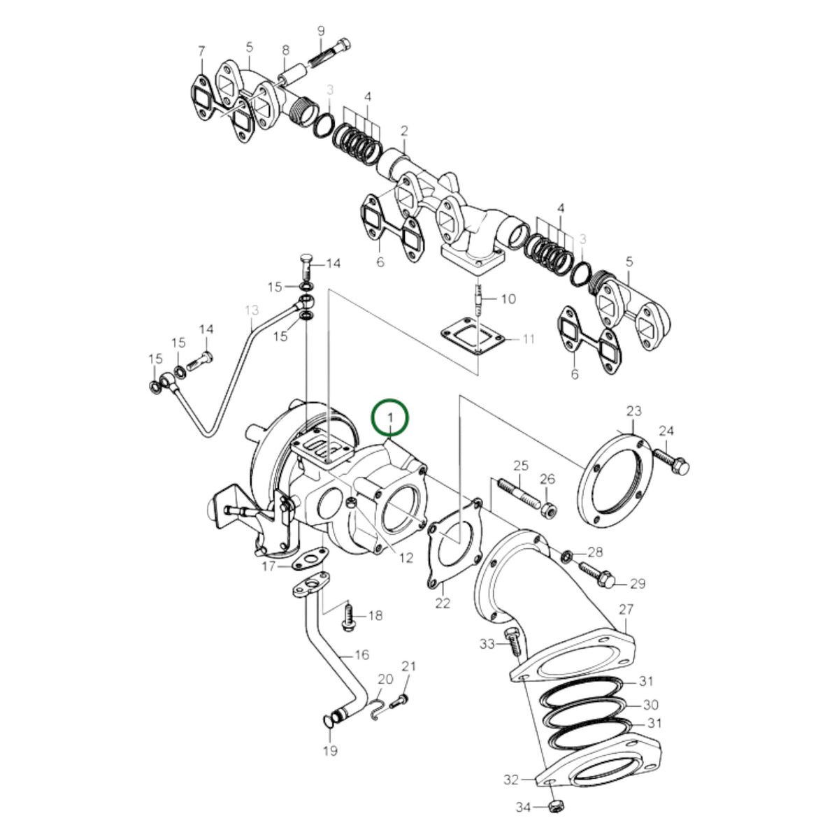 21034252 - Turbocharger