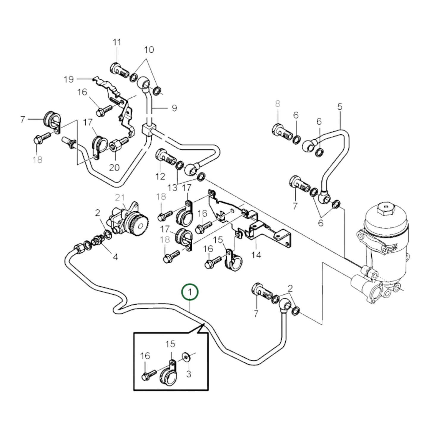 21041305 - Fuel Pipe