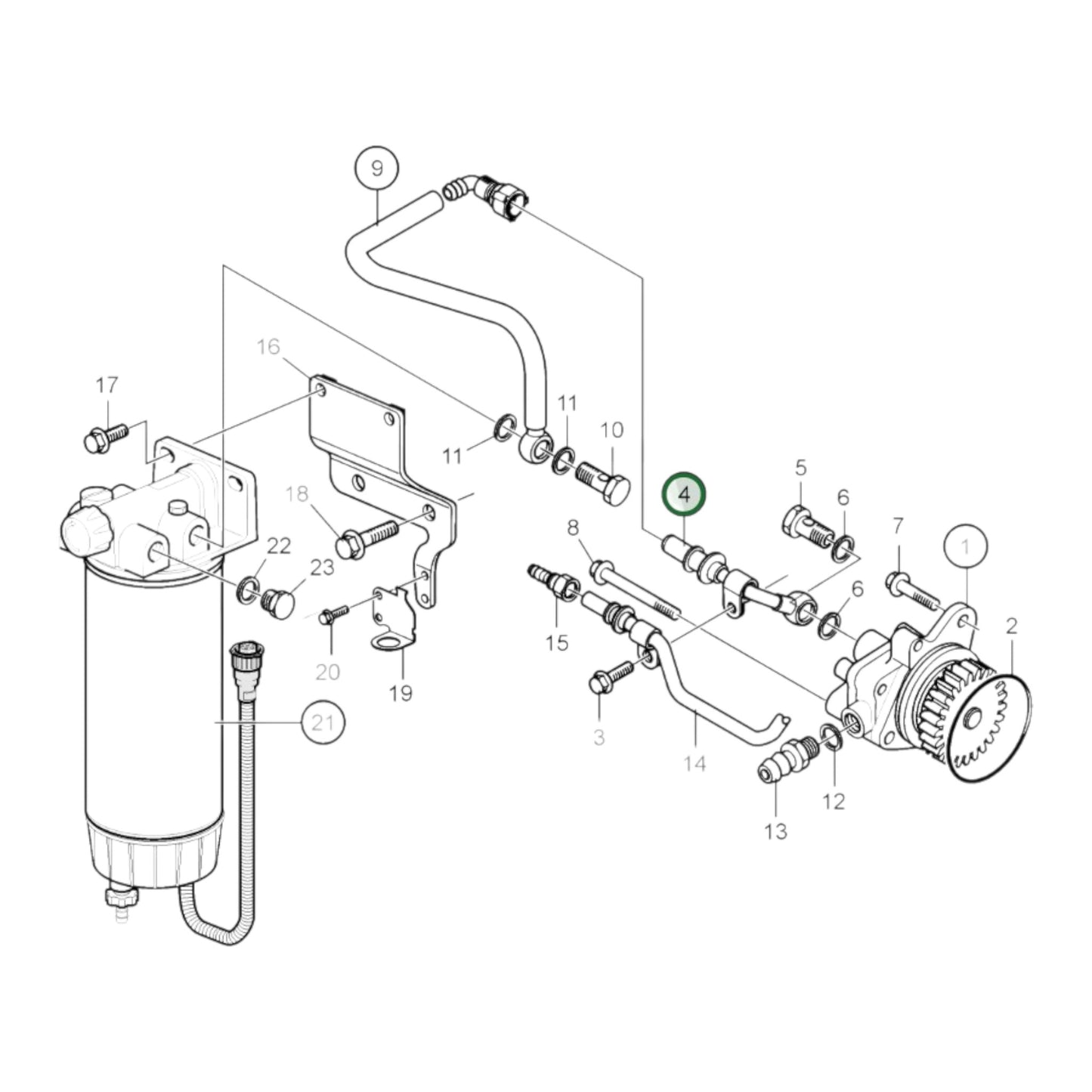 21086311 - Fuel Pipe