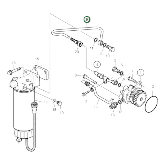 21086352 - Fuel Pipe