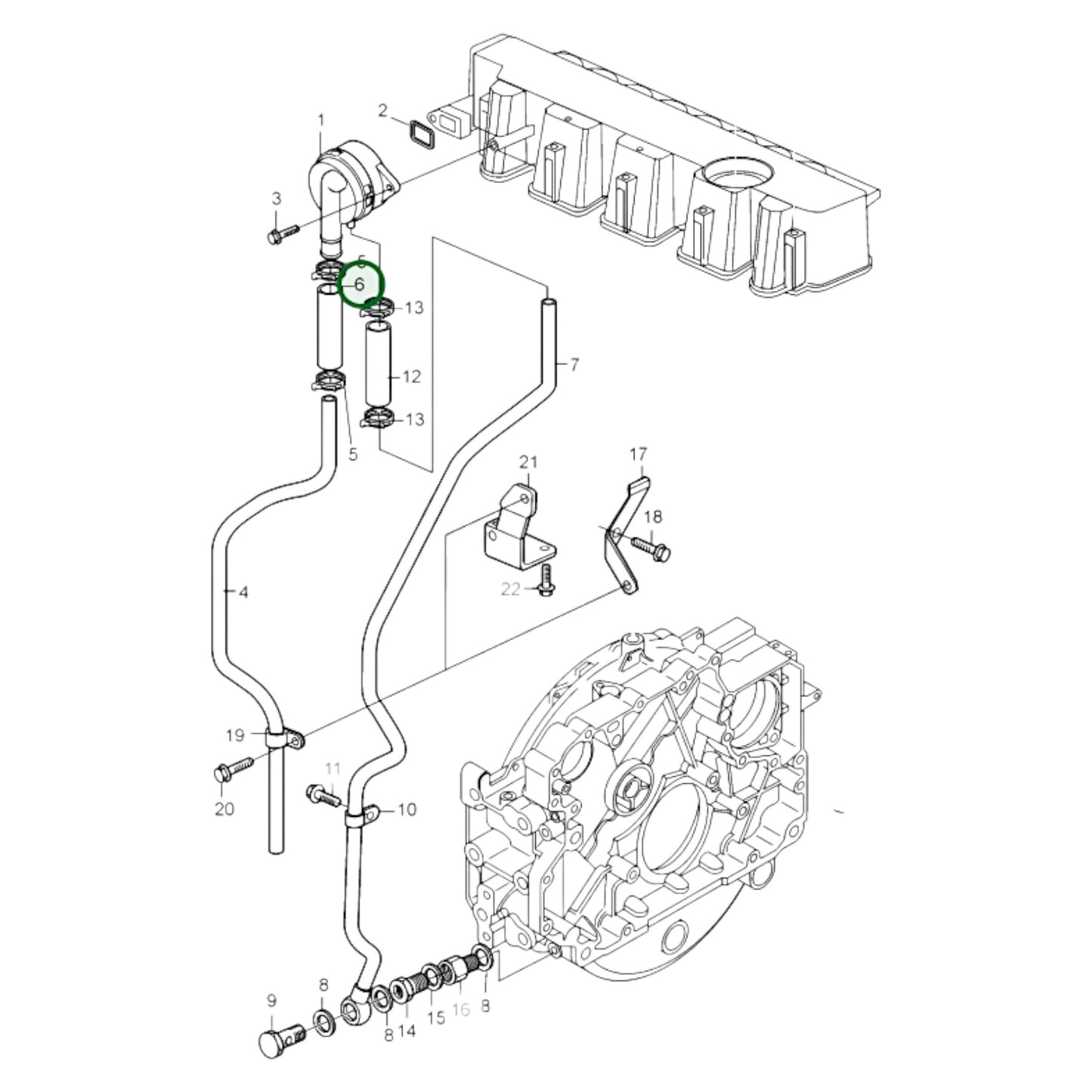21088555 - Rubber Sleeve