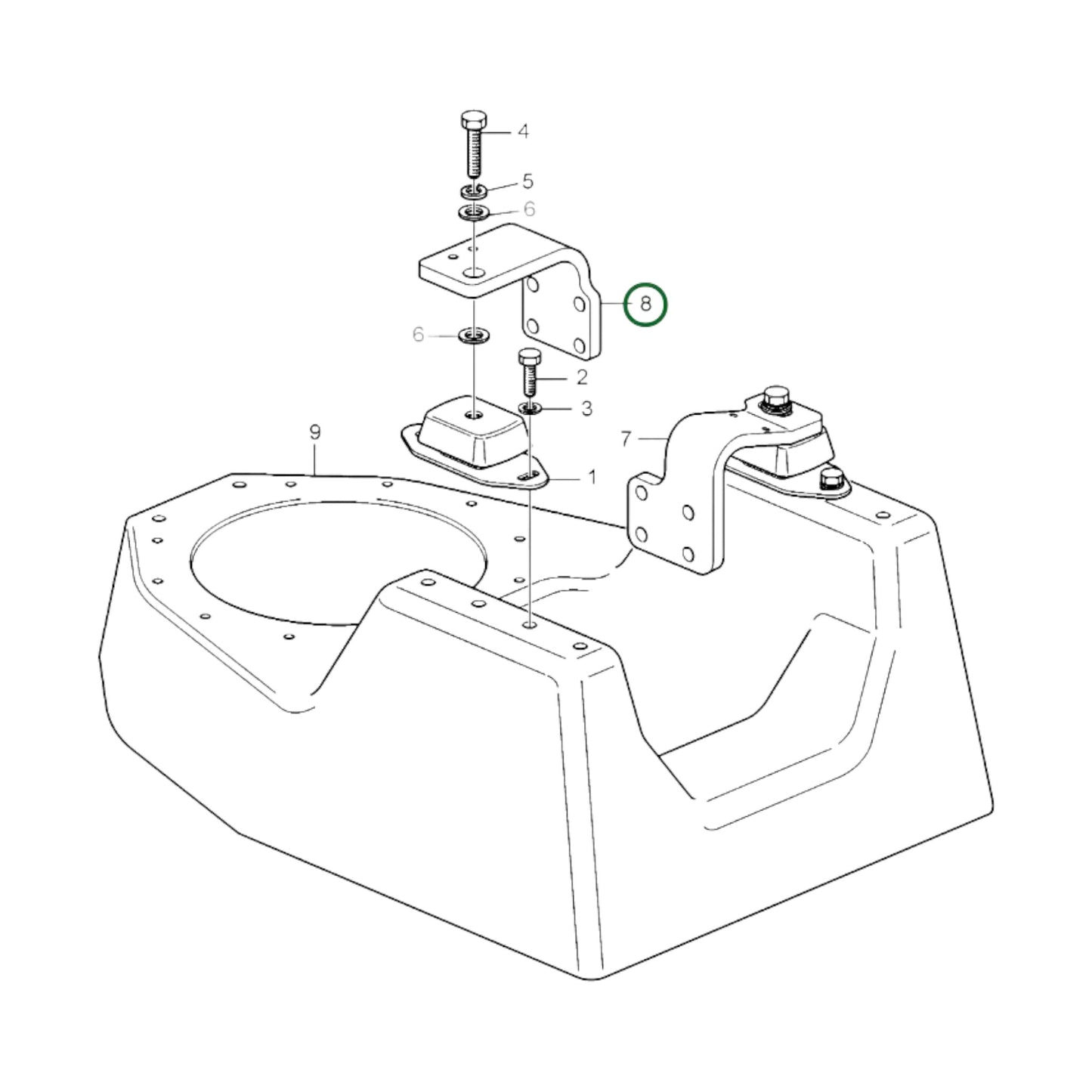 21107579 - Engine Bracket
