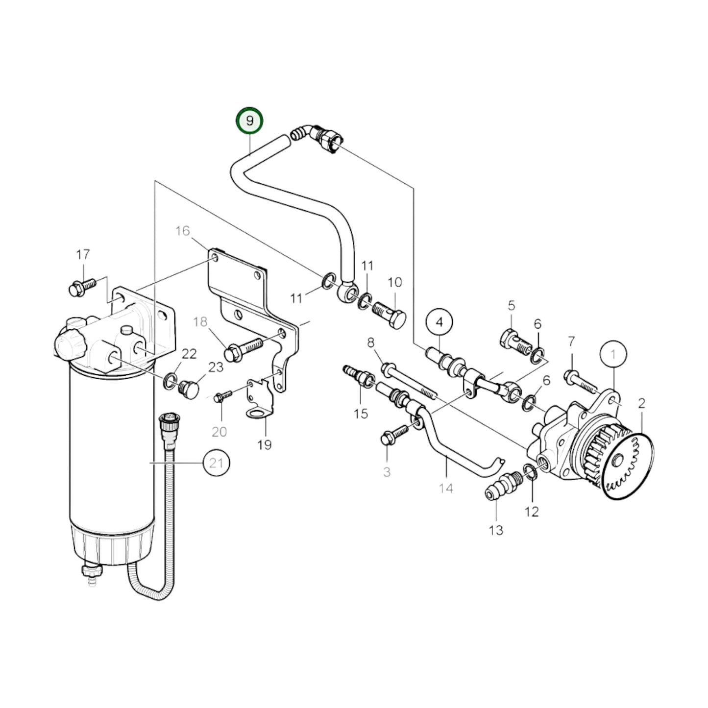 21139521 - Fuel Pipe