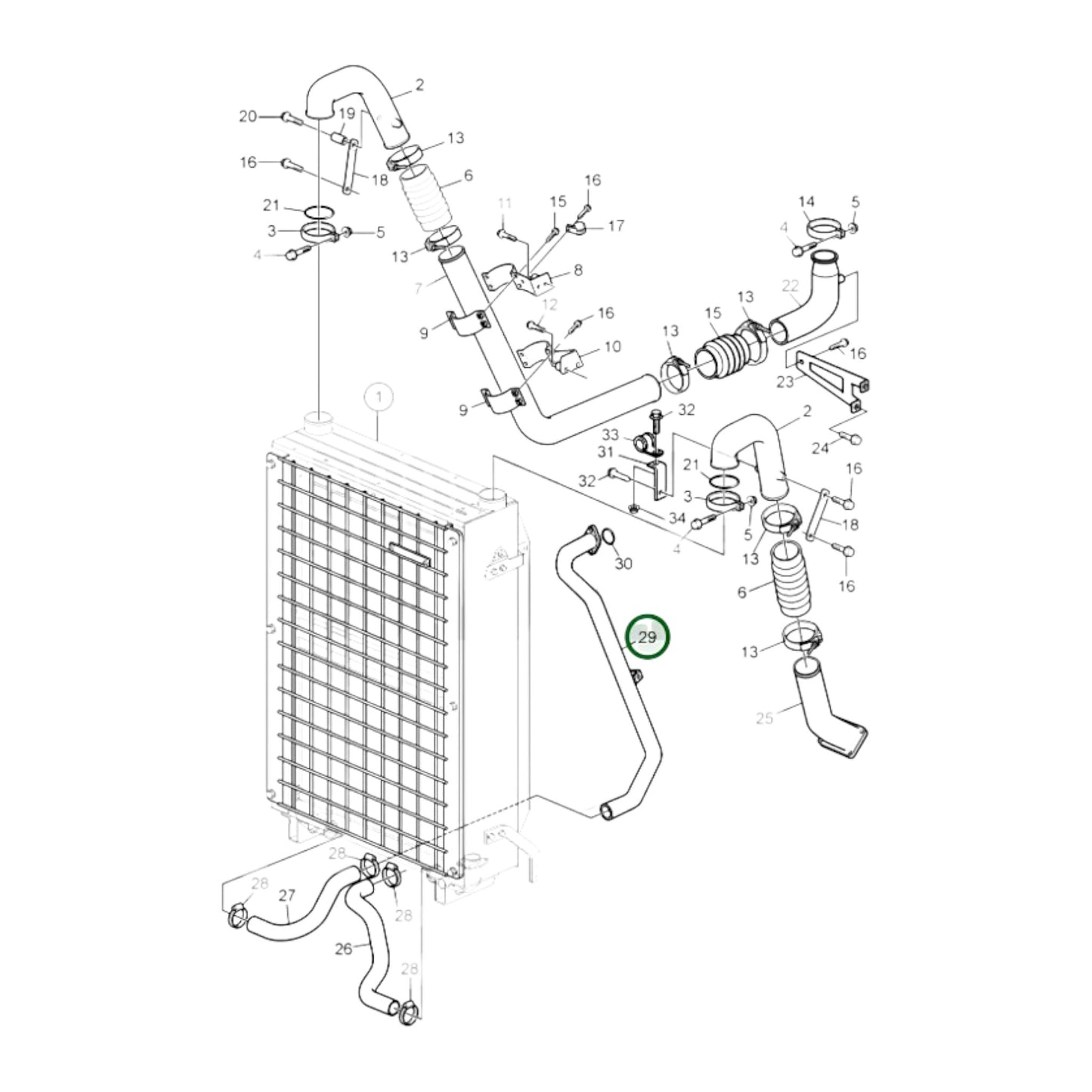21158652 - Coolant Pipe