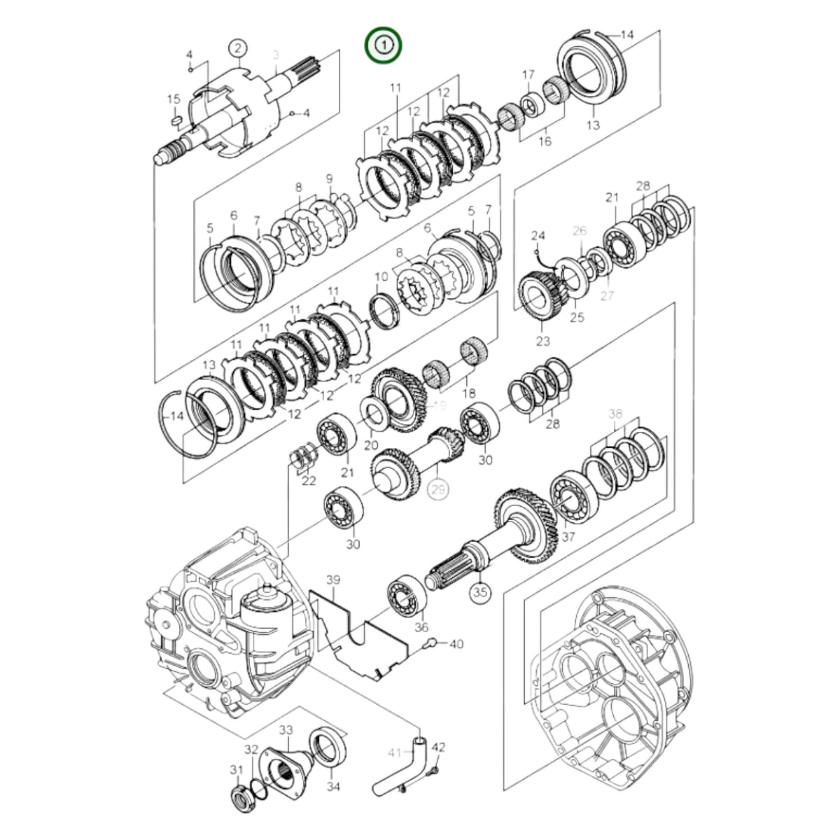 21158911 - Reversing Gear Kit