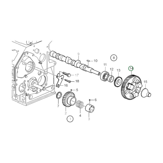 21187278 - Camshaft Gear