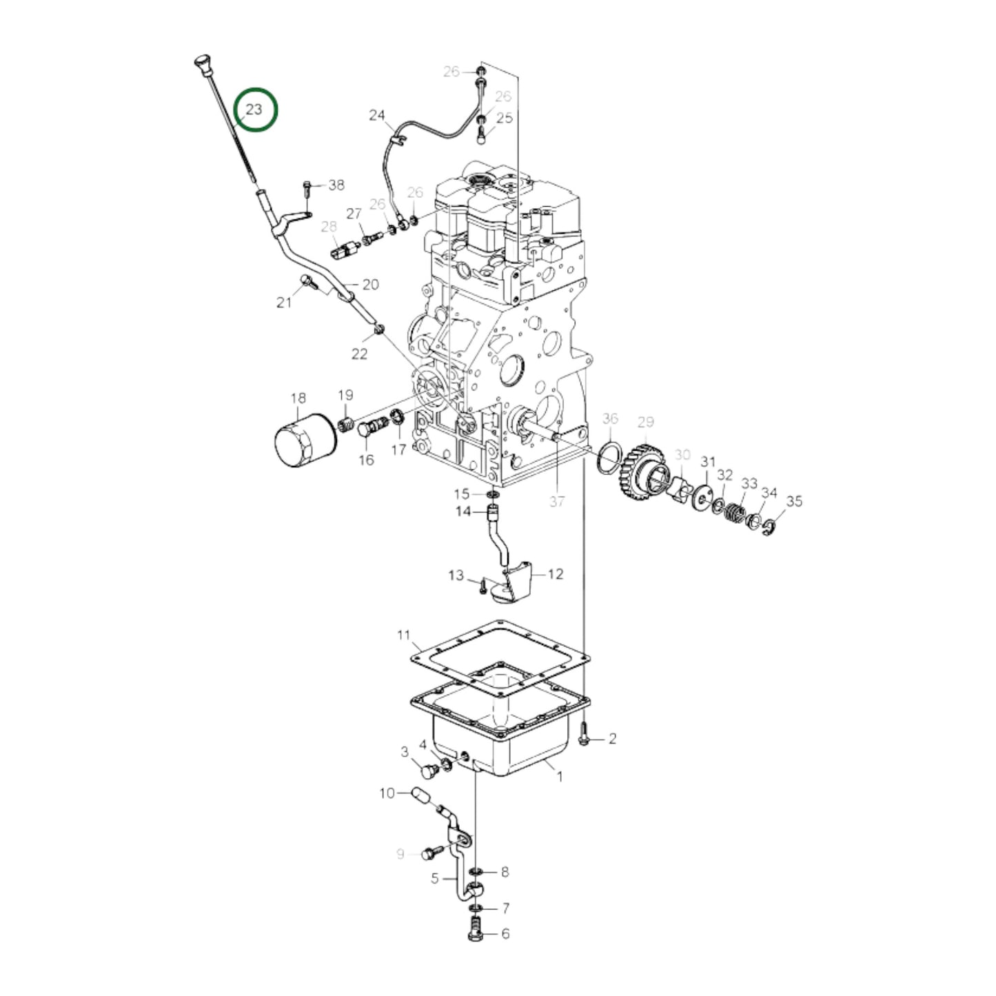 21190016 - Oil Dipstick