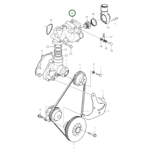 21260062 - Thermostat Housing