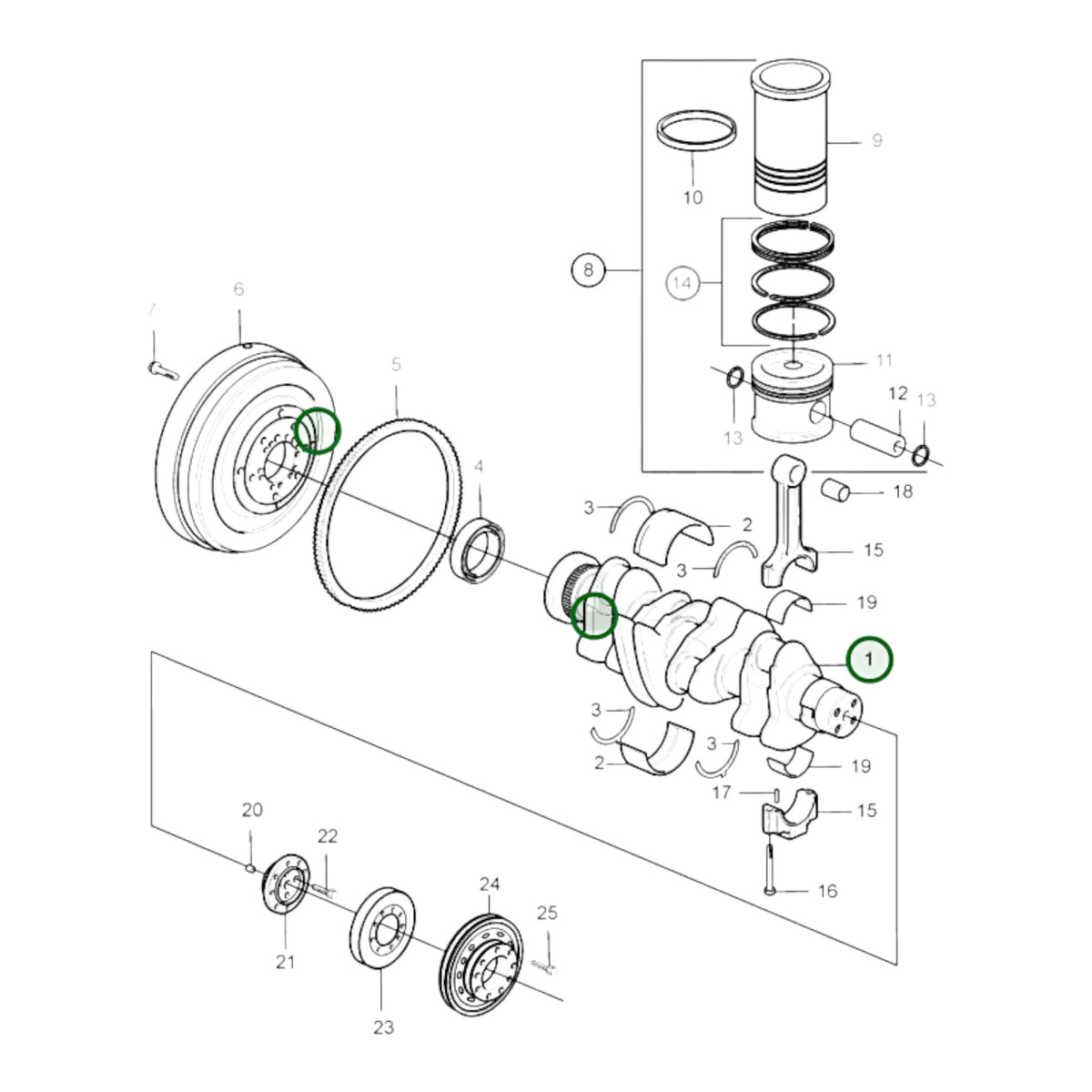 21273414 - Crankshaft