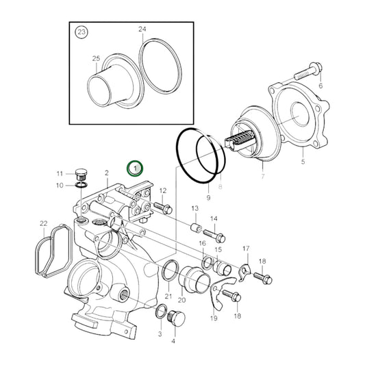 21297163 - Thermostat Housing