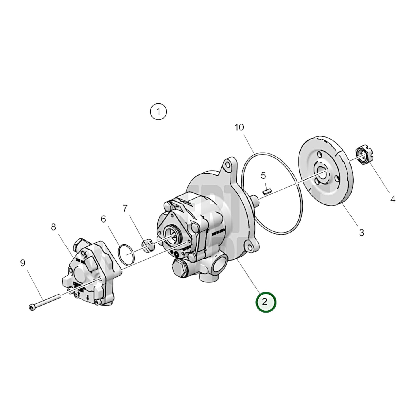 21488833 - Steering Pump