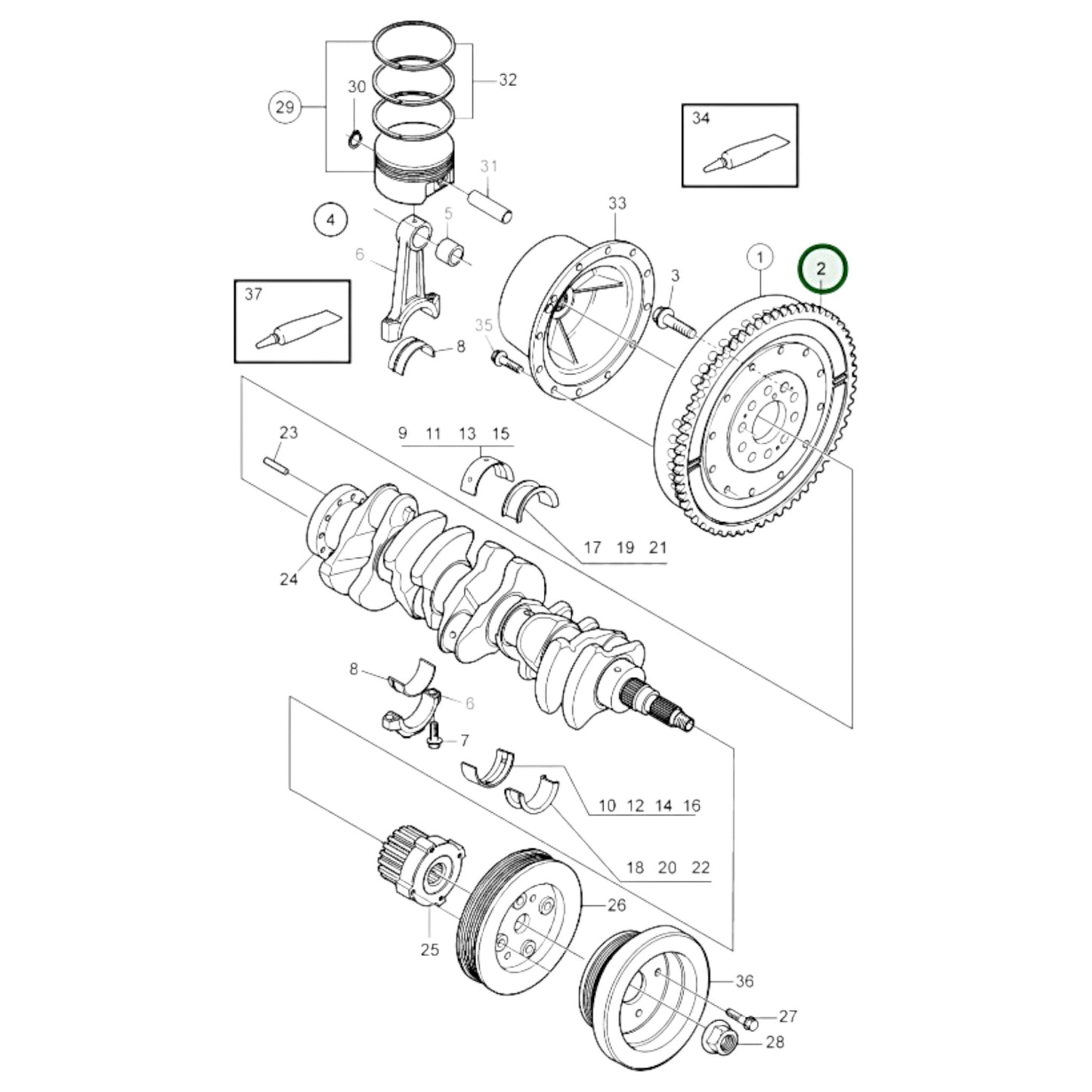 21517489 - Gear Ring