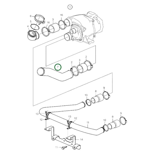 21611628 - Charge Air Pipe