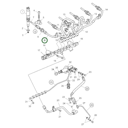 21614874 - Fuel Pipe