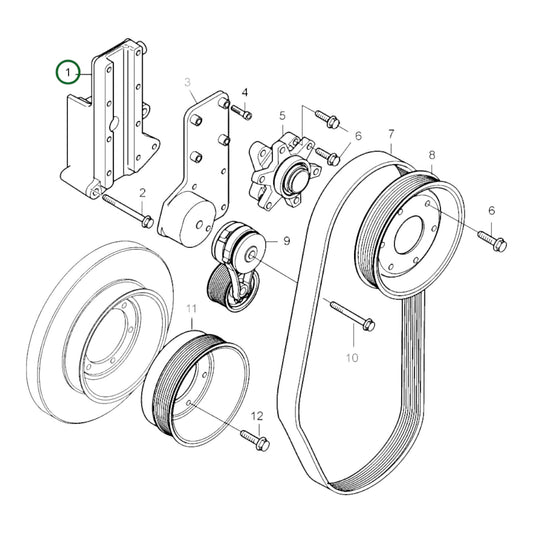 21632721 - Fan Bracket