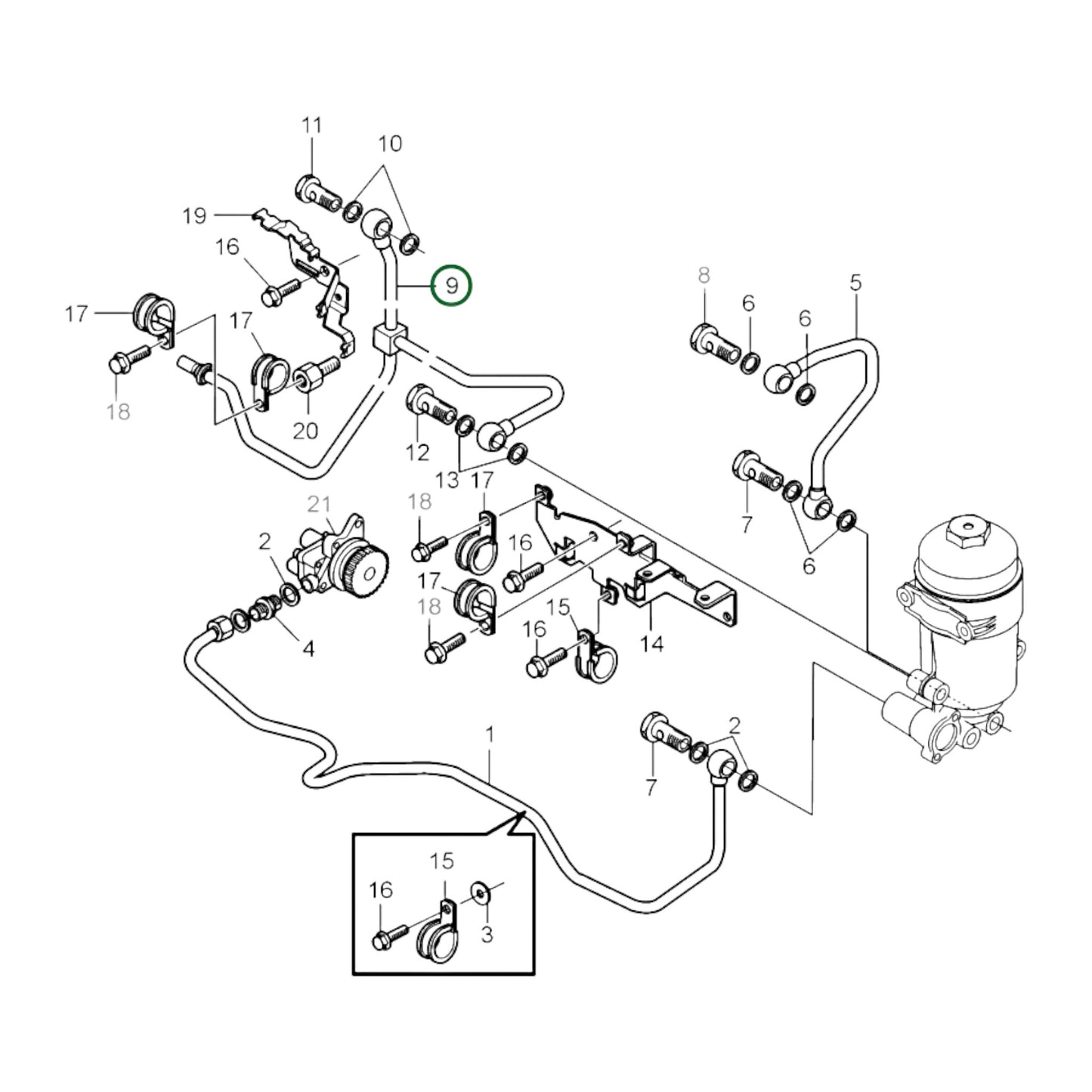 21638703 - Fuel Pipe