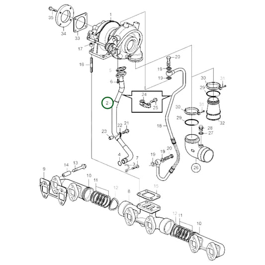 21651692 - Oil Return Pipe