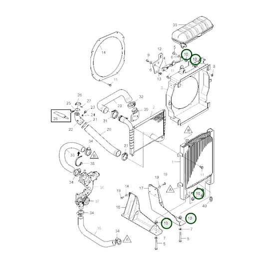 21661786 - Rubber Suspension