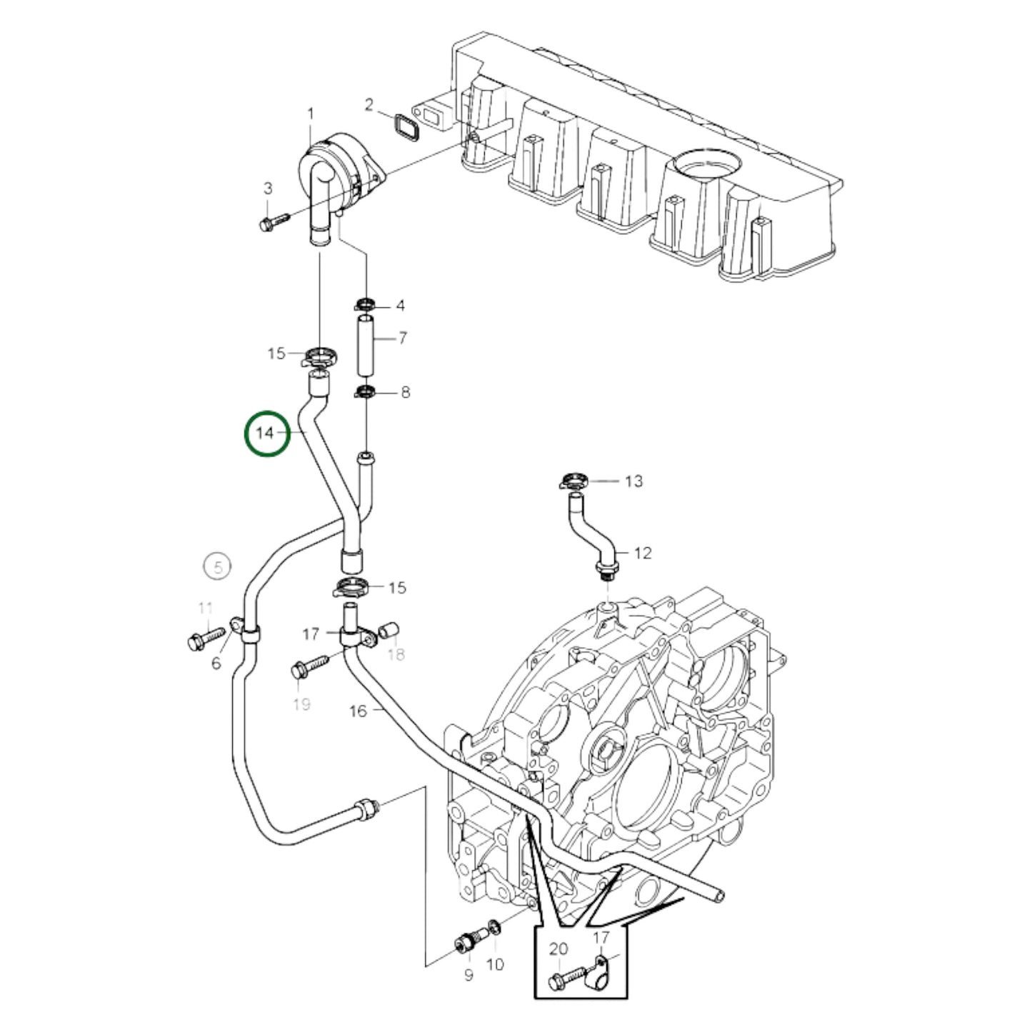 21665580 - Breather Pipe