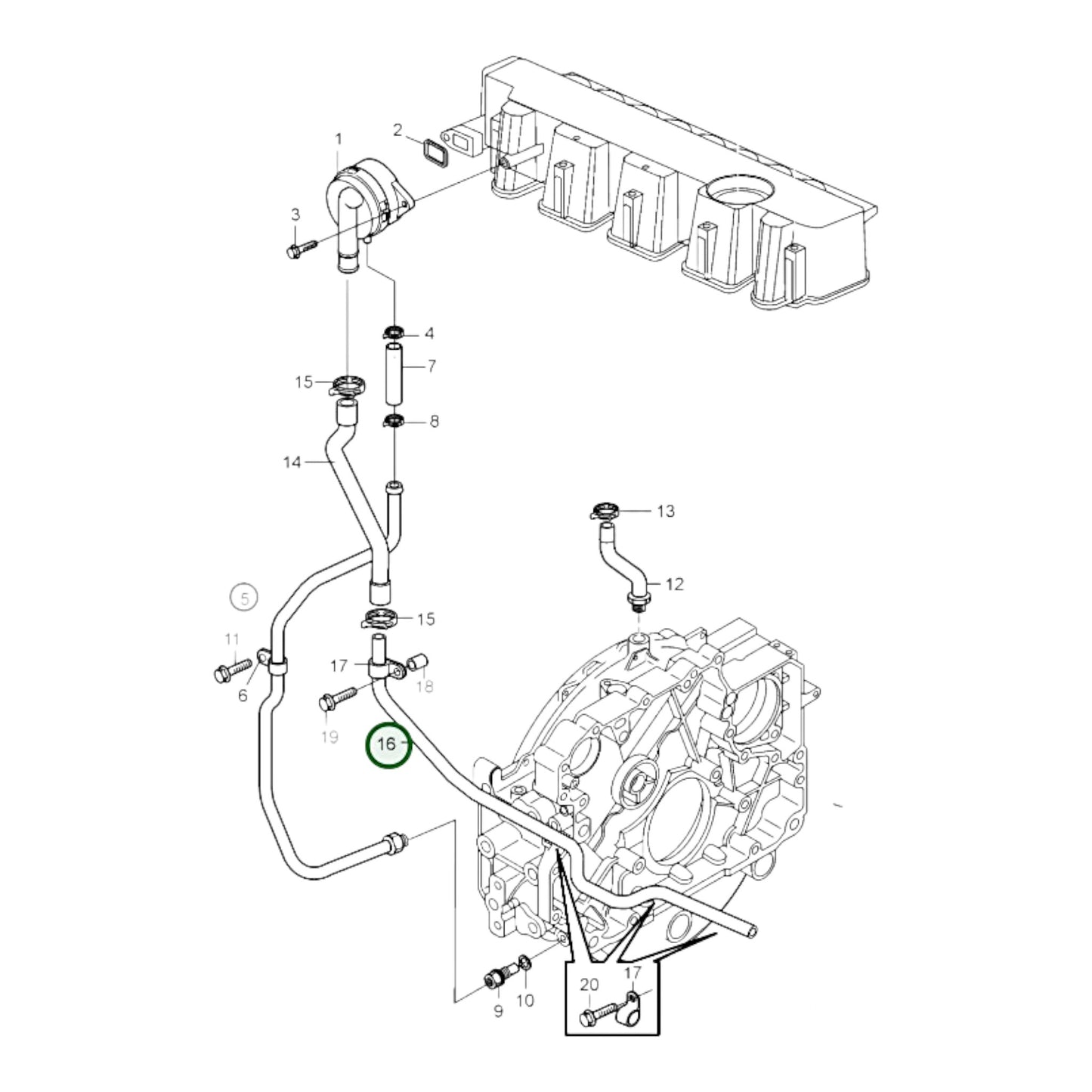 21665581 - Breather Pipe