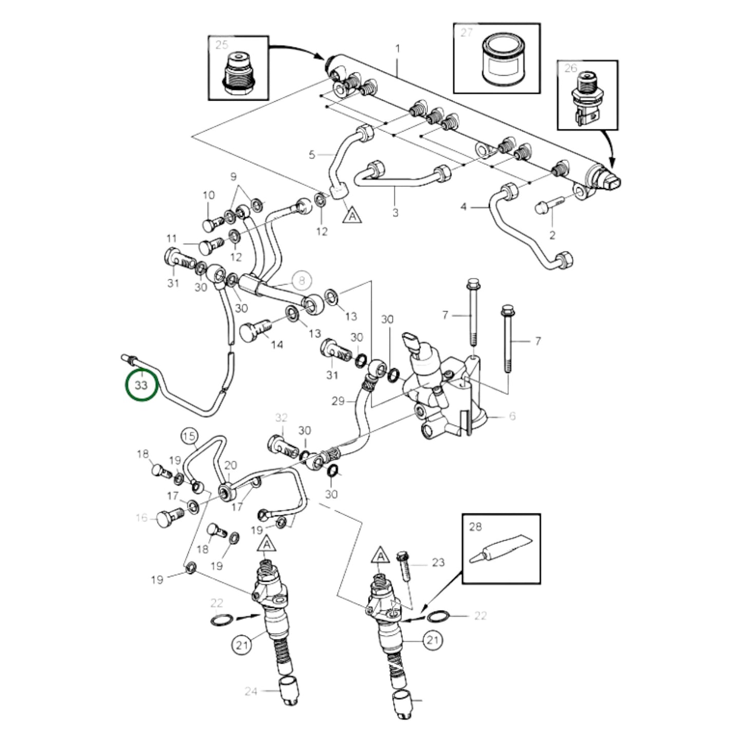 21685765 - Fuel Pipe