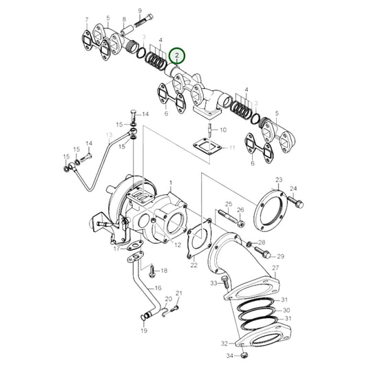 21697343 - Exhaust Pipe