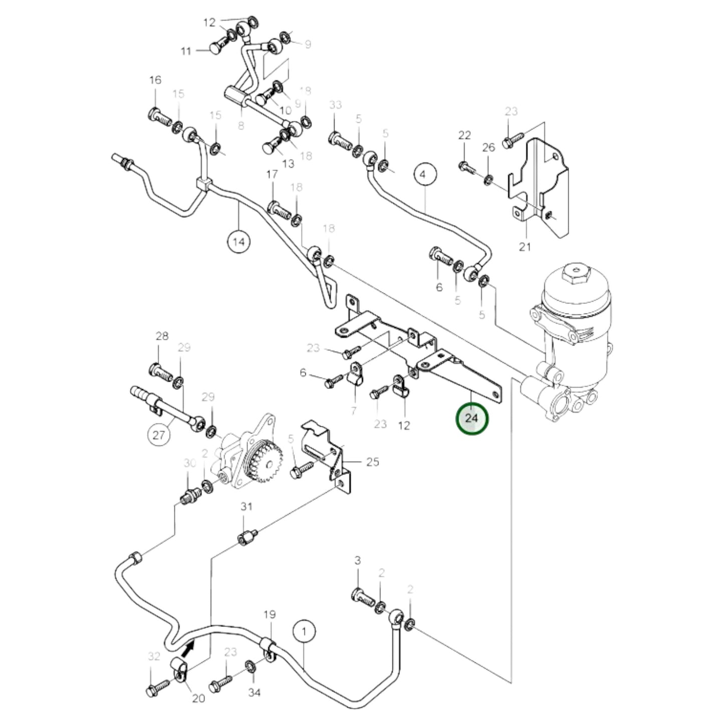 21698528 - Retaining Plate