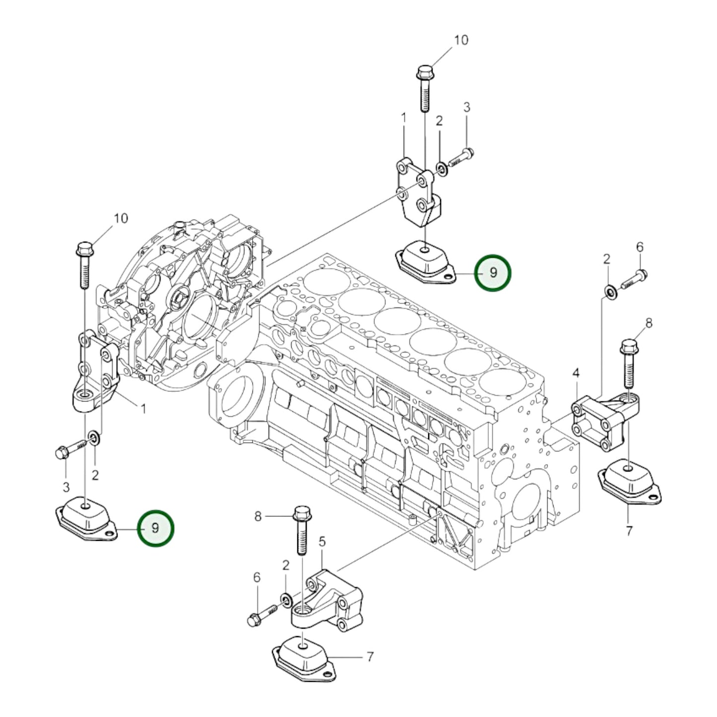 21710392 - Rubber Cushion