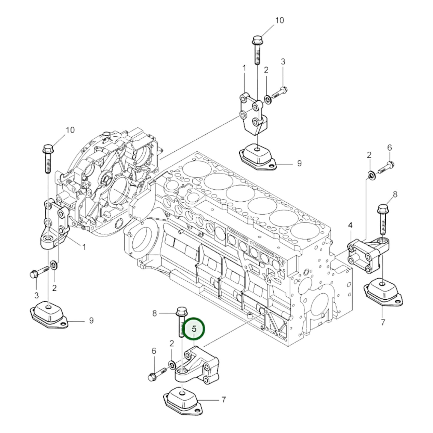 21710407 - Engine Mounting