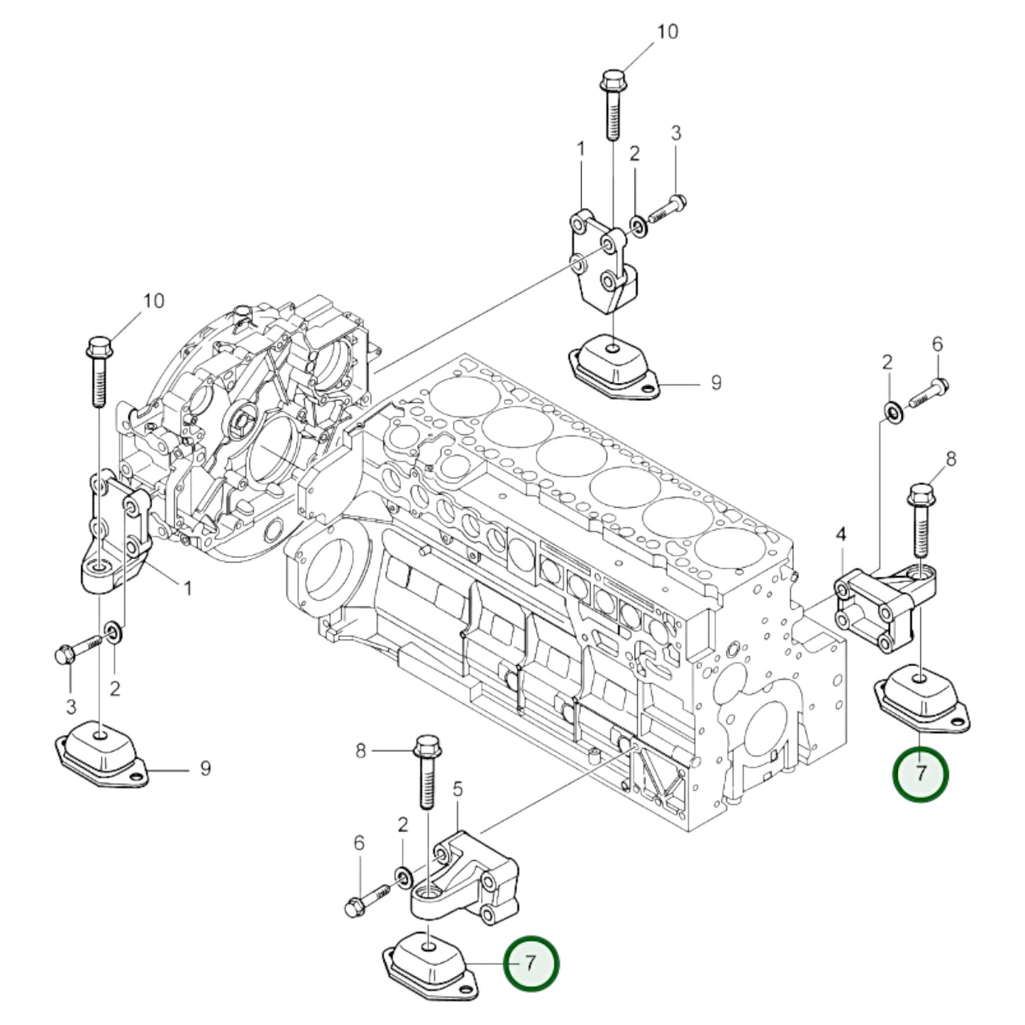 21710777 - Rubber Cushion