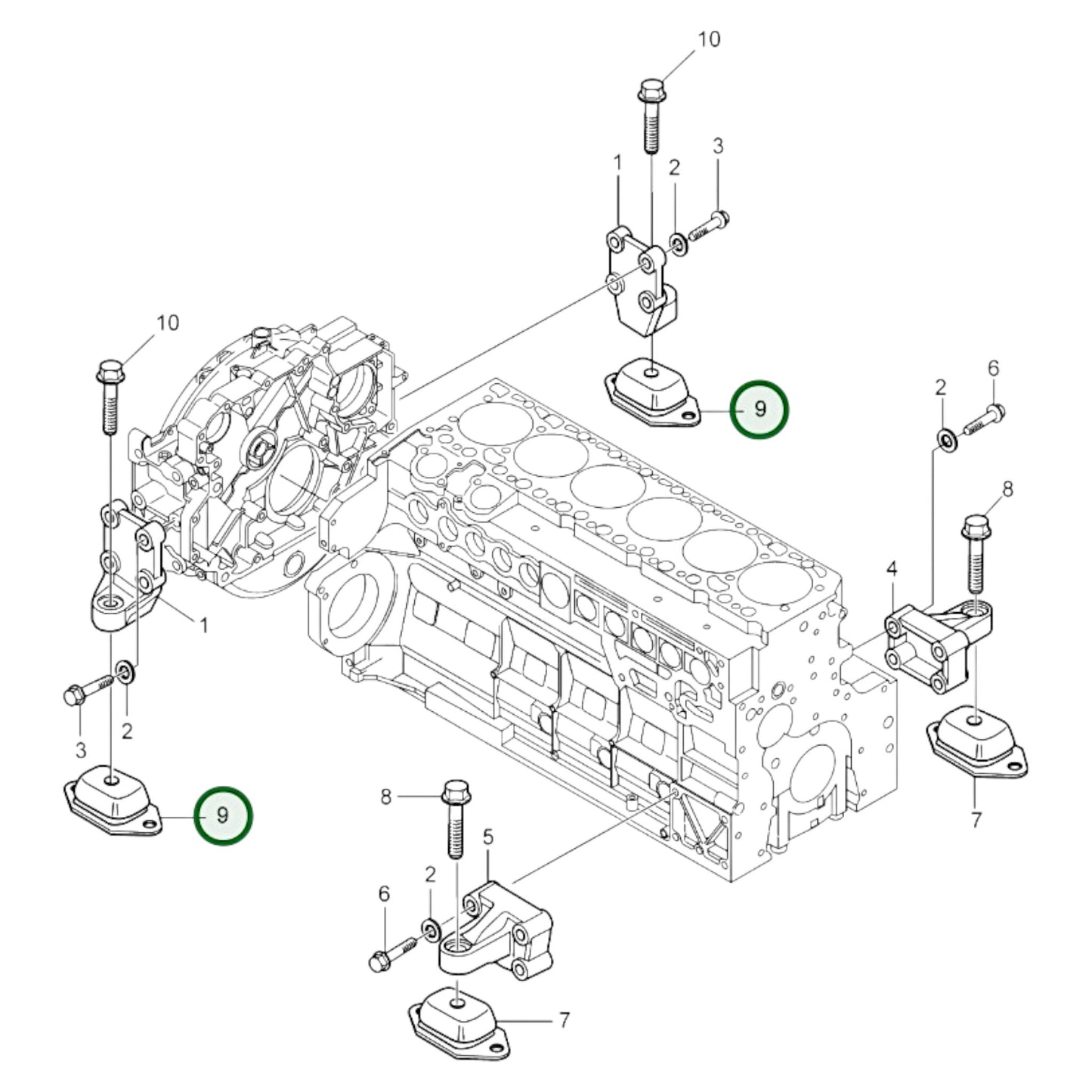 21710778 - Rubber Cushion