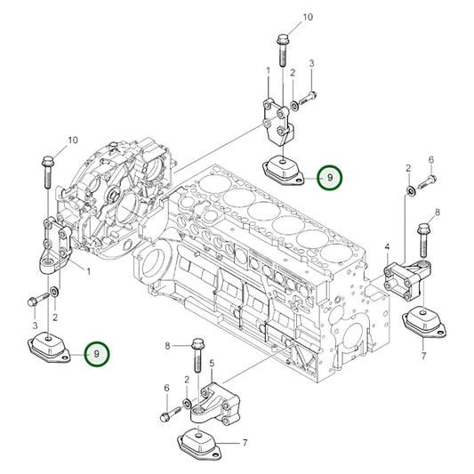 21710778 - Rubber Cushion