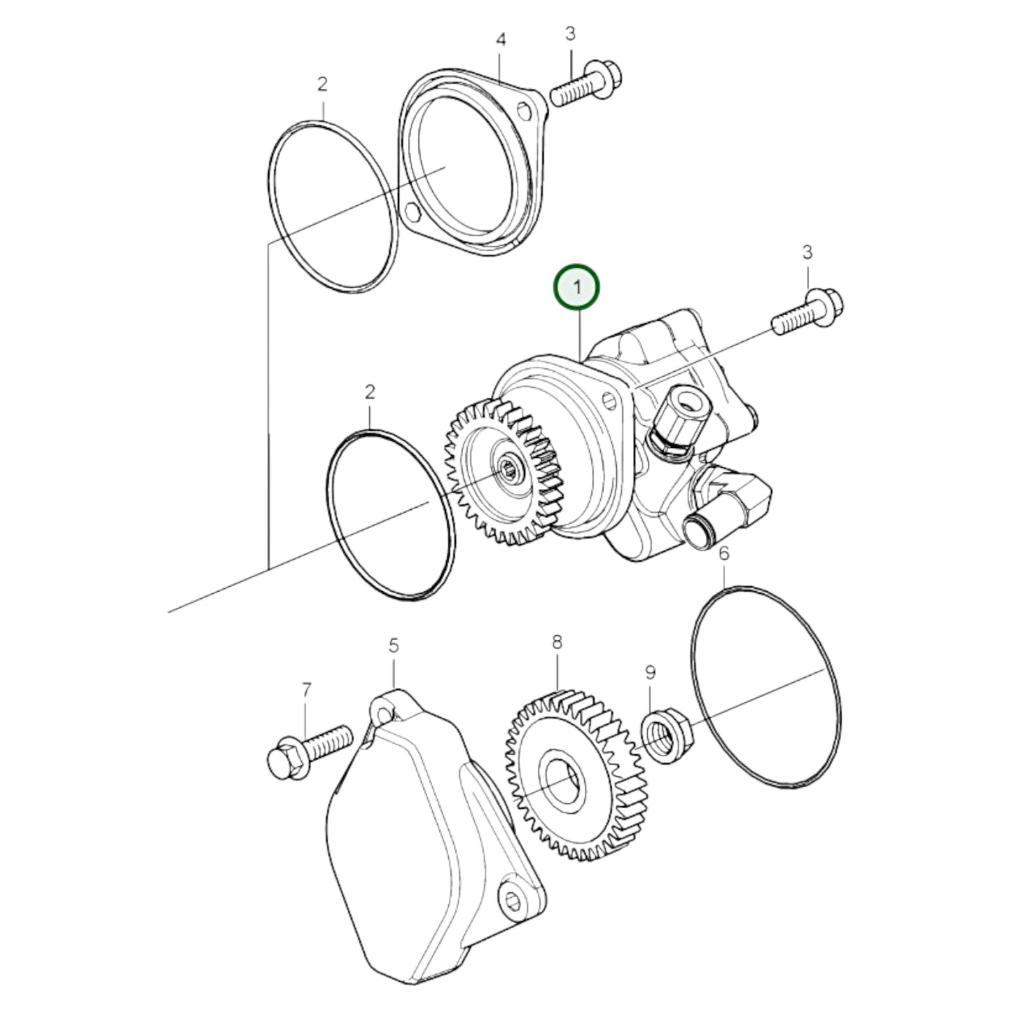 21737253 - Power Steering Pump