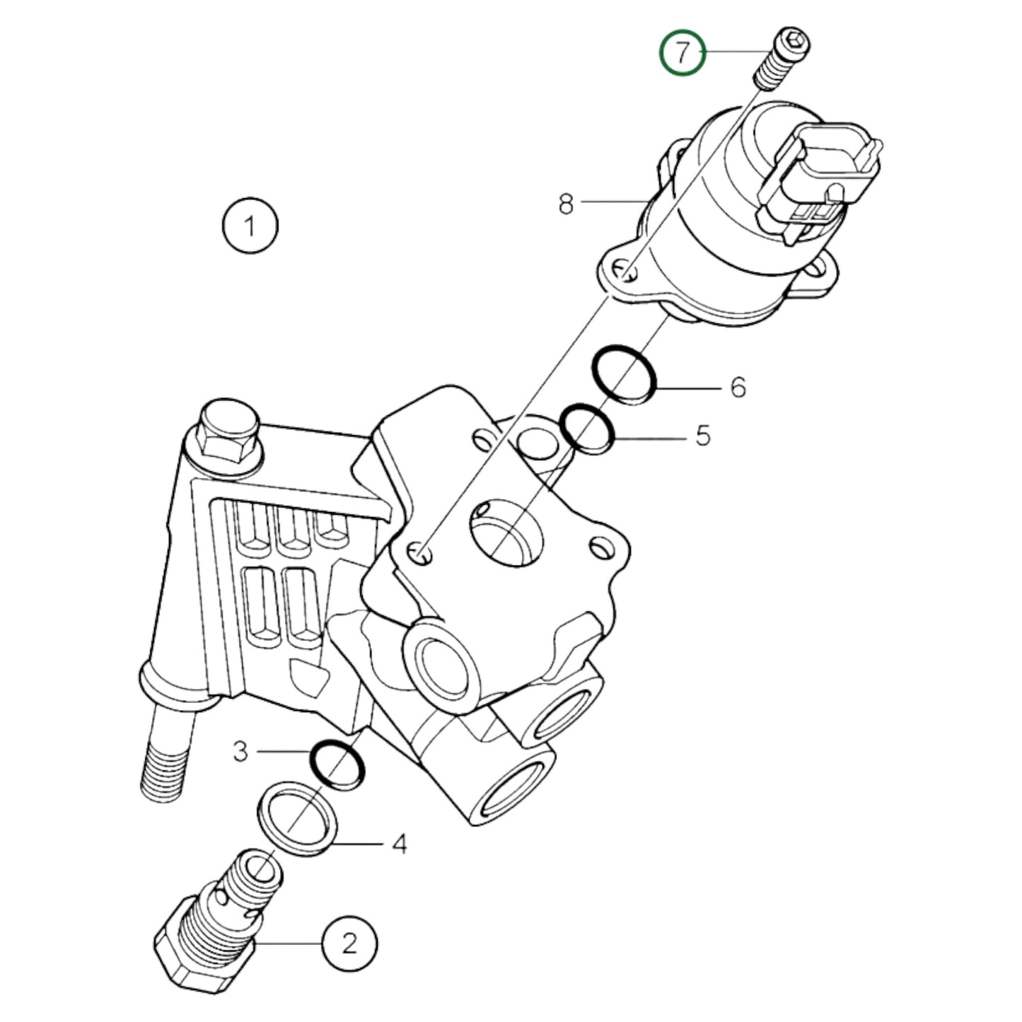 21738265 - Six Point Socket Screw