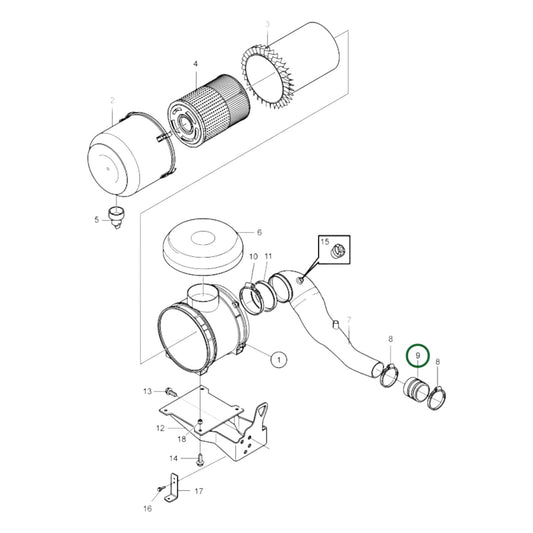 21738312 - Rubber Sleeve